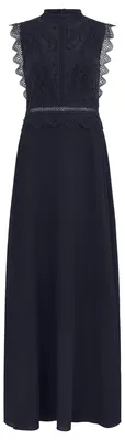 Produktbild von APART Maxikleid mit Häkelspitze und Stehkragen
