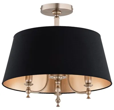 Immagine prodotto di Lampada a sospensione ROSETTA oro-nera 3xE14x10W in metallo, dimensioni: 48x55x55 cm, IP20, Alfa