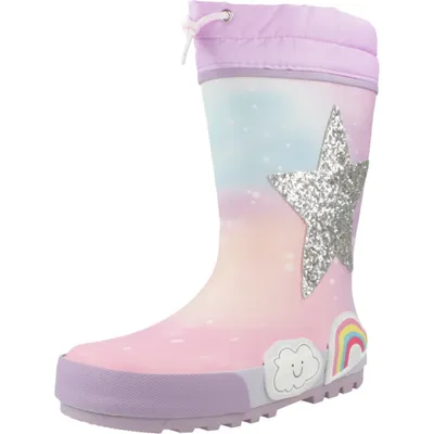 Produktbild von Strapazierfähige Gummistiefel in leuchtendem Rosa, wasserdicht, robust und mit rutschfester Sohle