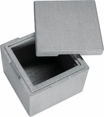 Produktbild von 4x Isolierboxen mit Deckel aus Neopor® 350 x 350 x 300 mm 12,5 Liter