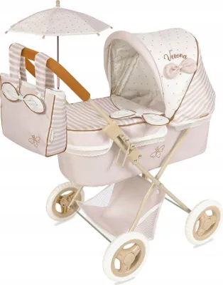 Zdjęcie produktu dla WÓZEK DLA LALEK Verona z parasolem DeCuevas Toys 85078