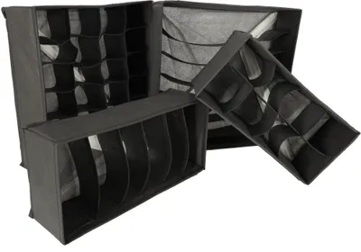 Image de Organisateur de tiroirs à sous-vêtements - chaussettes 4 pièces