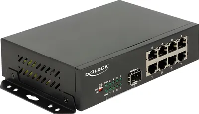 Obrázek produktu pro DeLOCK 87708, Gigabit Ethernet (10/100/1000), Montovatelné na zeď
