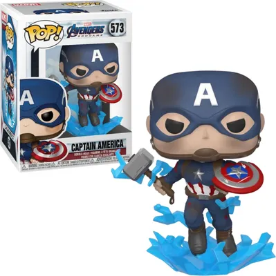 Obrázek produktu pro FUNKO POP! Captain America with Broken Shield, Sběratelská postavička, Komiks