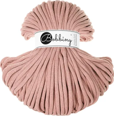 Zdjęcie produktu dla Bobbiny Jumbo 8 mm 100 m Blush Sznurek