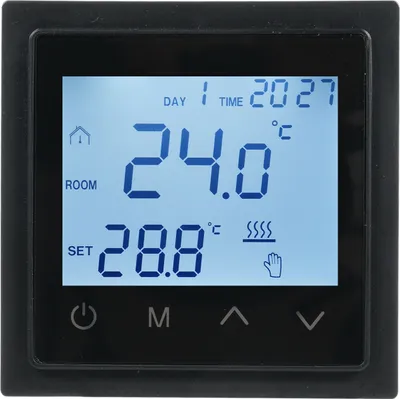 Produktbild von 16A Smart Thermostat, elektrische Heizungssteuerung, Fussbodenheizung mit LED-Touchscreen, NTC-Temperatursensor, 85-265 V