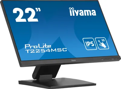 Immagine prodotto di iiyama ProLite T2254MSC-B1AG Monitor per computer 54,6 cm (21,5" ) 1920 x 1080 pixel Full HD LED Touchscreen Nero (T2254MSC-B1AG)