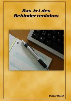 Produktbild von Das 1x1 des Behindertenlohns