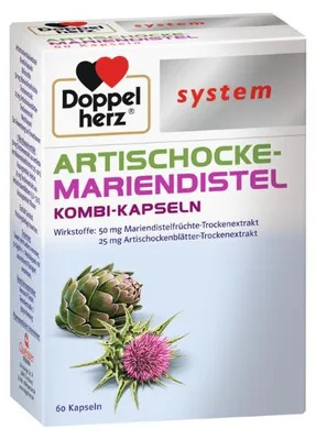 Image de Doppelherz Artichaut-Chardon-Marie system 60 Stk