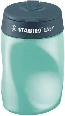 Produktbild von Ergonomischer Dosen-Spitzer für Linkshänder - STABILO EASYsharpener - 3 in 1 - petrol