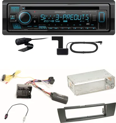 Produktbild von Kenwood KDC-BT960DAB Bluetooth Digitalradio Einbauset für BMW E90 E91 E92 E93
