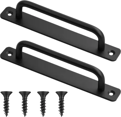 Imagen del producto de Manijas para puertas correderas, aluminio, 2 unidades, 180 mm, para puertas correderas