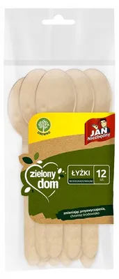 Obrázek produktu pro Jan Niezbędny dřevěné ekologické lžíce 12 kusů
