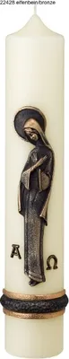 Produktbild von Gedenkkerze, Trauerkerze 40 x 7 cm, Nr. 5