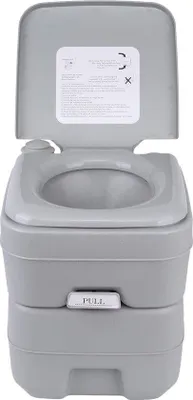 Productafbeelding van Famanu campingtoilet met een afvaltank van 20 liter - lichtgewicht en robuust