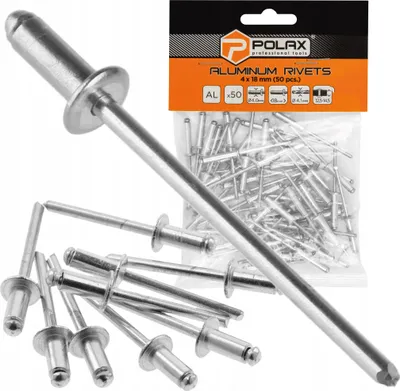 Zdjęcie produktu dla Nity zrywalne aluminiowe 4 х 18 mm (50 szt.)