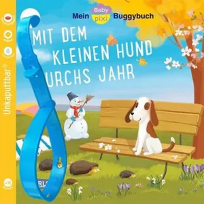 Produktbild von Baby Pixi (unkaputtbar) 139: Mein Baby-Pixi-Buggybuch: Mit dem kleinen Hund durchs Jahr