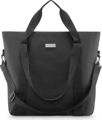 Produktbild von Zagatto ZG815 Damen Schwarz Umhängetasche geräumig ZG705 Shopper Tasche Shoppertaschen Einkaufstasche Arbeitstasche Umhängetaschen Tasche mit Schulterriemen