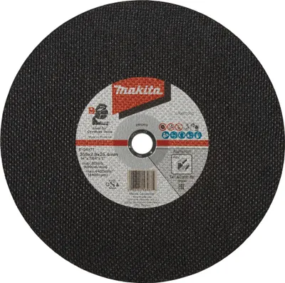 Produktbild von Makita Trennscheibe 5 Stk. - 355 mm - 25,40 mm - 2,8 mm - AC30P