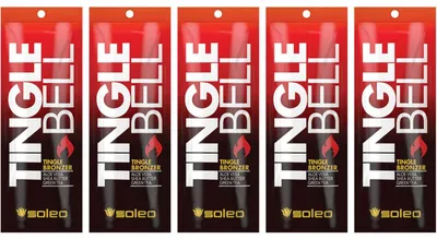 Productafbeelding van Soleo Tingle Bell Bronzer verwarmende bruiningslotion met tingle-effect 5 stuks