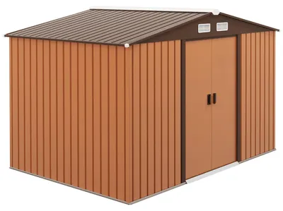 Obrázok produktu pre Záhradný domček - Záhradná skriňa - Záhradná dielňa - Úložný priestor - Úložný box - 4,9 m² priestoru