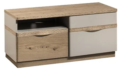 Produktbild von TV Lowboard Board Schrank Fernsehtisch Unterschank RTV Kommode Kommoden CM-RTV/M