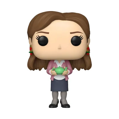 Produktbild von Funko The Office US POP! TV Vinyl Figur Pam w/Teapot & Note 9 cm FK57398