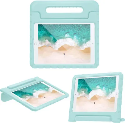 Immagine prodotto di iPad 9 2021 da 10,2 pollici, iPad 7 2019 da 10,2 pollici, iPad 8 2020 da 10,2 pollici Custodia: imoshion Cover posteriore con maniglia di sicurezza per bambini