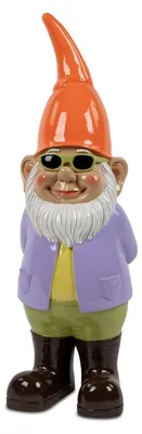 Produktbild von Formano Gartenzwerg Gartenfigur 76x28 cm Garten Deko Figur aus Kunststein Zwerg