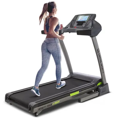 Obrázok produktu pre CAPITAL SPORTS Infinity Track - bežecký pás, 5.5 hp, 36 prog., skladací, sivý