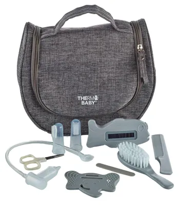 Immagine prodotto di Set di 9 accessori per la cura del bambino, Thermobaby, Multicolore
