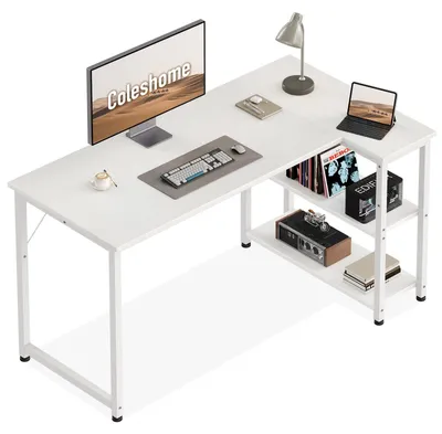 Image de Bureau de jeu en forme de L, dimensions 120 x 70 cm