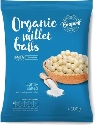 Obrázok produktu pre PROSO DRVÍ JEMNE SOLENÉ, BEZLEPKOVÉ,100 g - BIOPONT