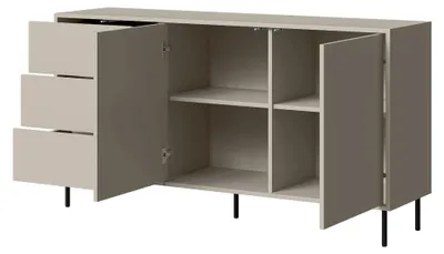 Produktbild von Civezza - Anrichte, 150x39x80h cm Beige, 3 Schubladen