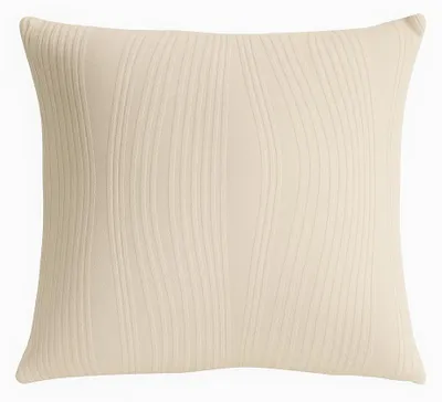 Produktbild von Dekorativer Kissenbezug – Creme, zeitloser Zierkissenbezug für Sofa und Bett