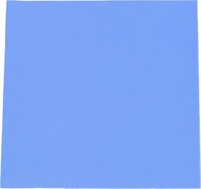 Image de Coussinets thermiques pour CPU 100 x 100 x 2 mm, dissipateurs thermiques, coussinets conducteurs en silicone, bleus