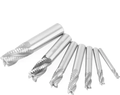 Obrázok produktu pre 7 dielov/sada 4 drážky 6-20 mm HSS fréza na hrubovanie frézovanie