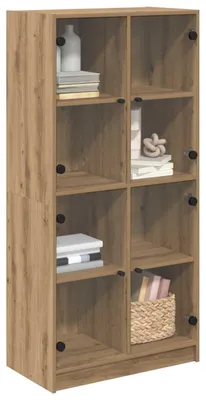 Obrázok produktu pre vidaXL Vysoká skriňa Artisan – dub 68 x 37 x 142 cm drevotrieska