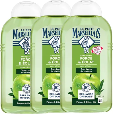 Produktbild von Le petit Marseillais 3574661593951, 250 ml, Shampoo, Nicht-professionell, Unisex, normales Haar, Alle Farben
