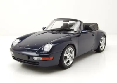 Produktbild von Minichamps 1:18 PORSCHE 911 (993) CABRIOLET - 1994 - BLUE METALLIC 155061130