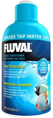 Zdjęcie produktu dla Preparat do uzdatniania wody Fluval do akwariów, neutralizuje chlor, chloraminę i metale ciężkie