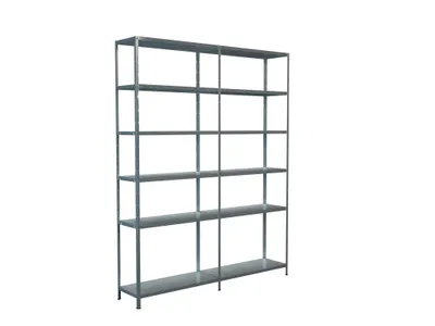 Obrázek produktu pro Kovový regál rozšiřovací Schulte 4540-V 2300x1800x350 mm, 12 polic, nosnost 1020 kg, pozinkovaný