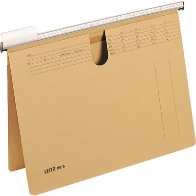 Image de LEITZ BETA H„ngehefter, A4, kaufm„nnische Heftung, natron