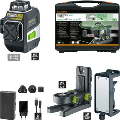 Image de Laserliner niveau laser MasterPlane 3G Plus