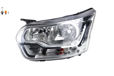 Zdjęcie produktu dla Johns, Reflektory halogenowe przednie pasują do Ford Transit 13 08/13- Lewa lampa