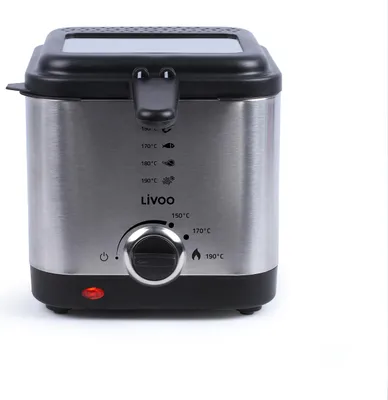 Image de Friteuse 1.5l 900w gris - Livoo - DOC240 -