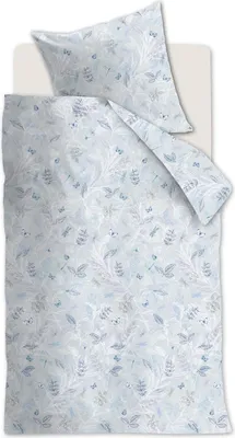 Produktbild von Beddinhouse Renforcé Bettwäsche Dragonfly Blue 135X200 135 x 200 cm + 1x 80 x 80 cm 1 Bettbezug, 1 Kissenbezug Blau