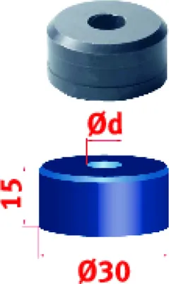 Obrázek produktu pro Metallkraft kruhová matrice č. 30, Ø 9,7 mm, 388939,7