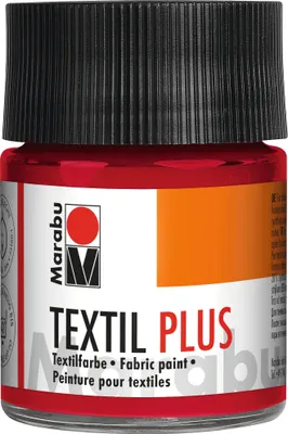 Produktbild von Marabu Stoffmalfarbe Textil plus 50 ml karminrot 032