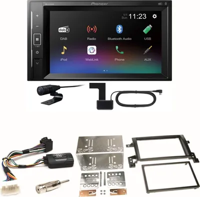 Produktbild von Pioneer DMH-A240DAB Digitalradio Bluetooth Einbauset für Suzuki Grand Vitara JT